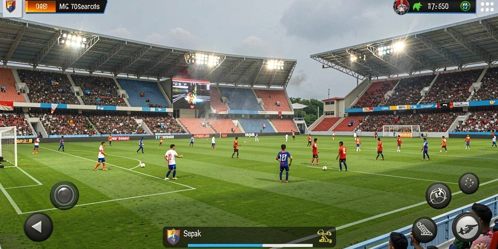 6cf - Gambaran interaksi multiplayer yang seru di dalam game.
