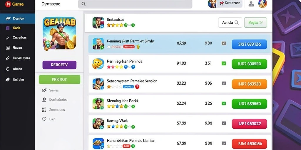 p200m - Screenshot antarmuka pengguna yang mudah digunakan.